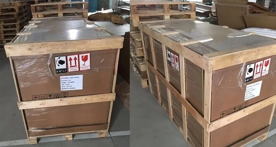 Secure wooden packing