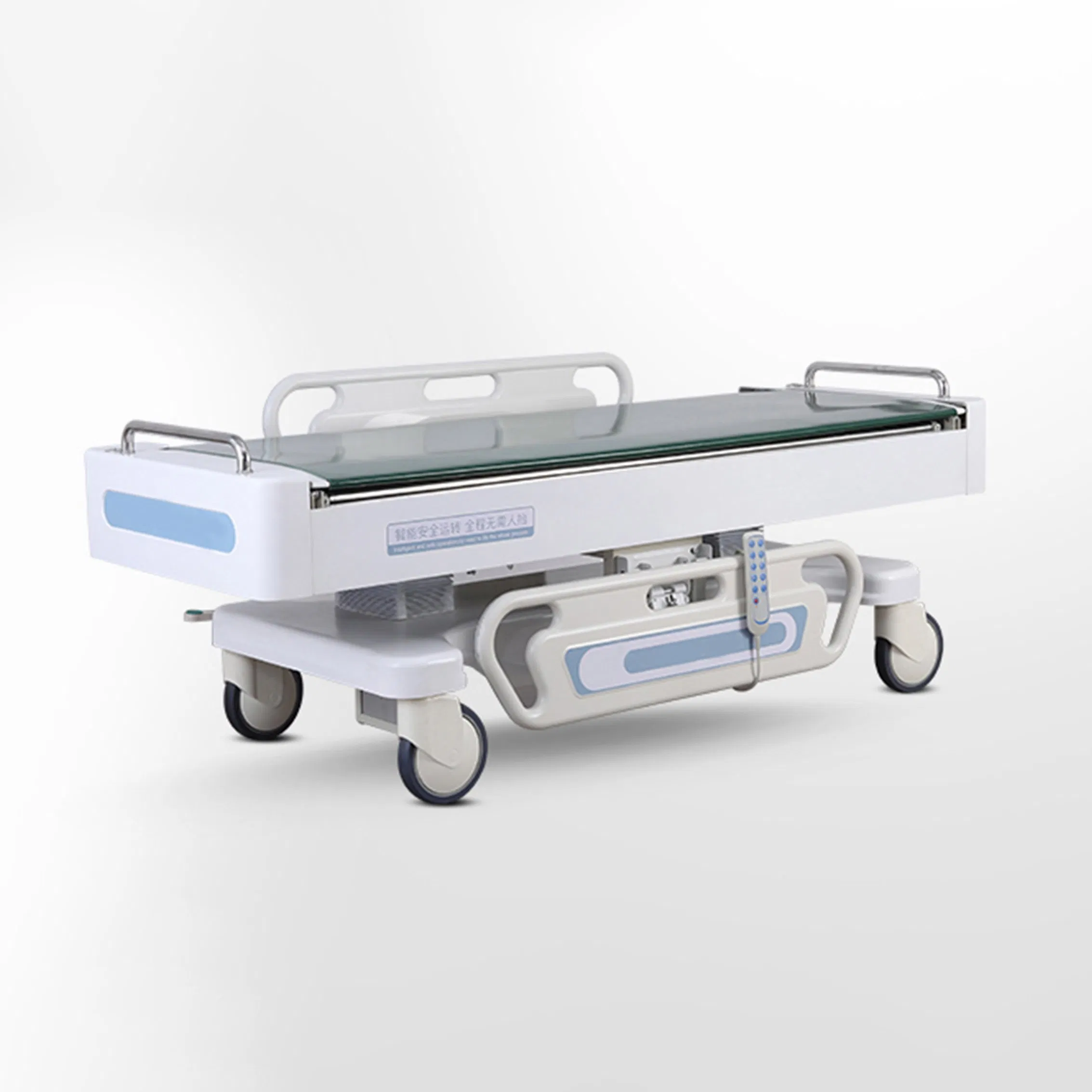 Hospital Outpatient Surgery Emergency Transfer Trolley Bed Patient Transfer Bed
