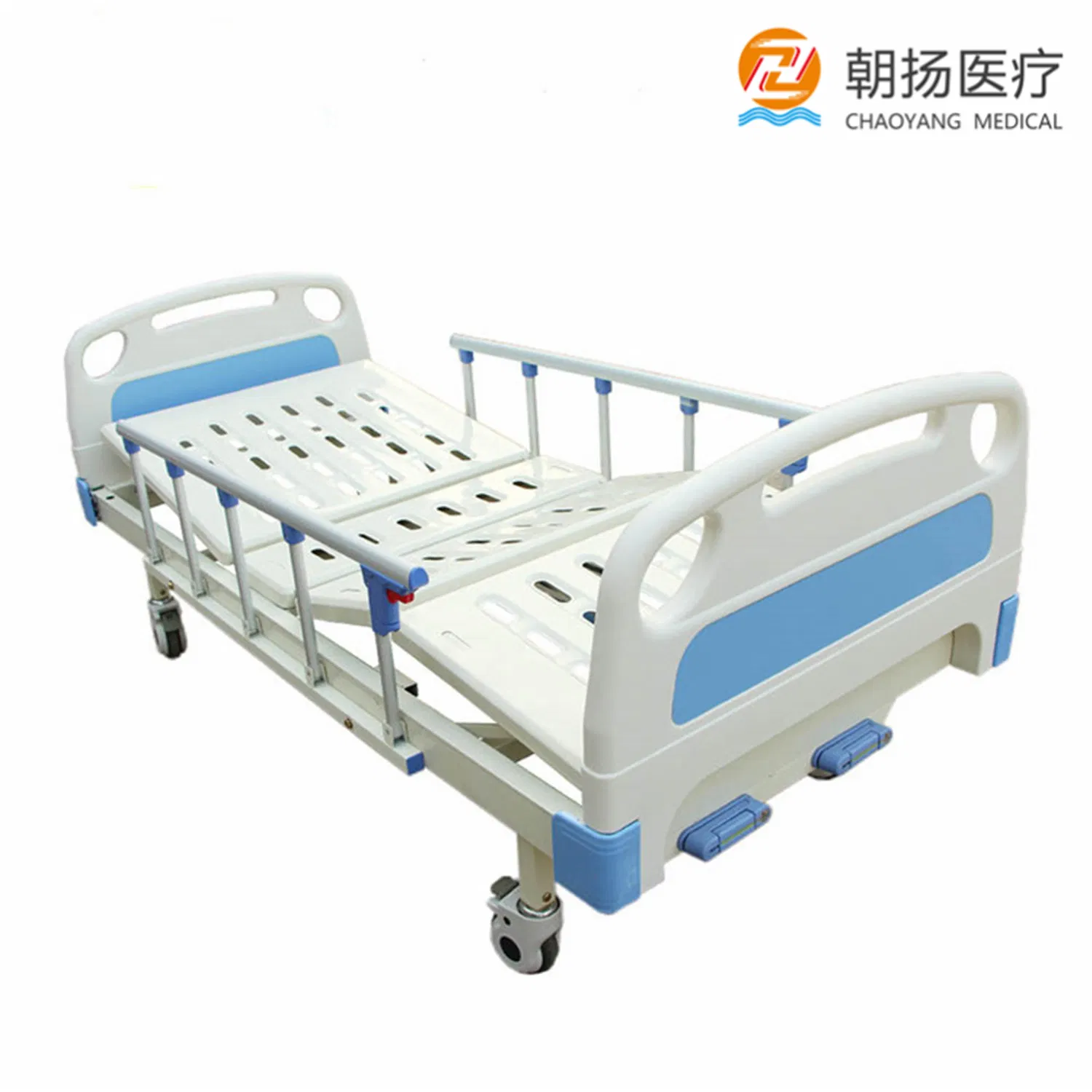 Two Crank Manual Treatment Examination Couch Medical Bed Hospital Bed