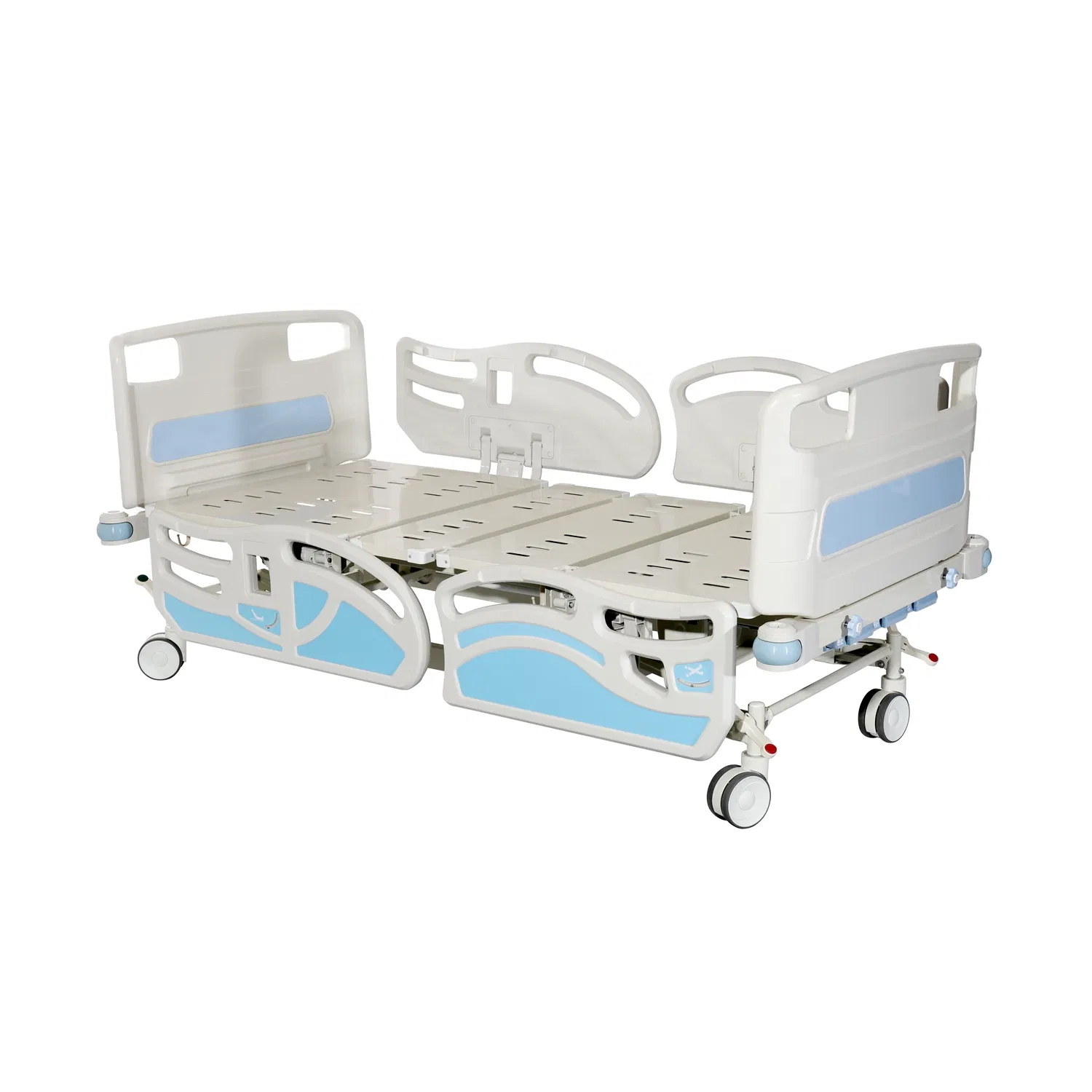 China Medical Supply Hospital Manual Bed with Three Cranks