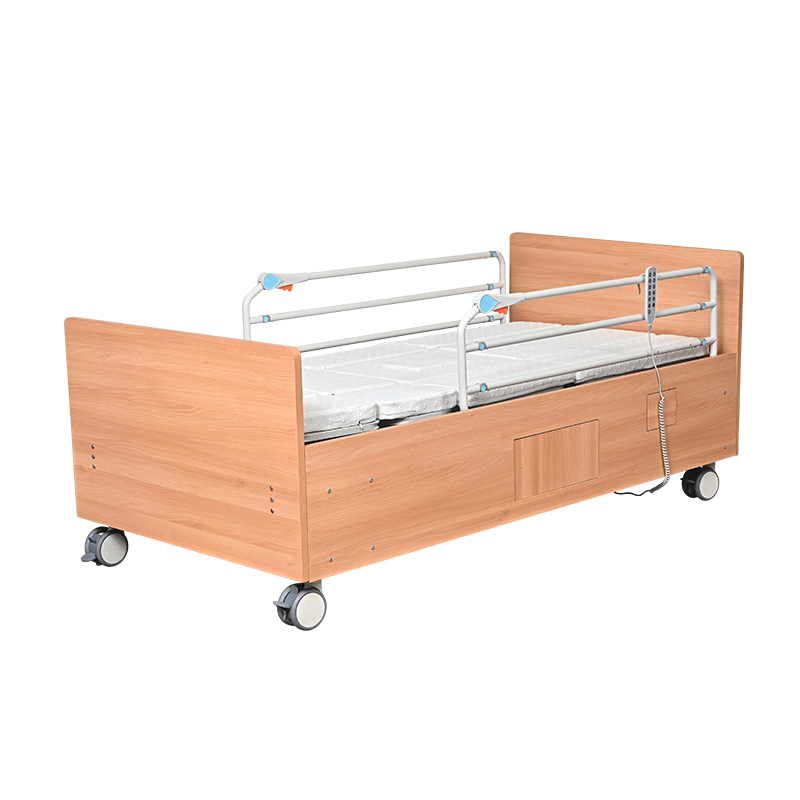 Anti-Decubitus Home Care Bed with Alternating Pressure Mattress for Elderly