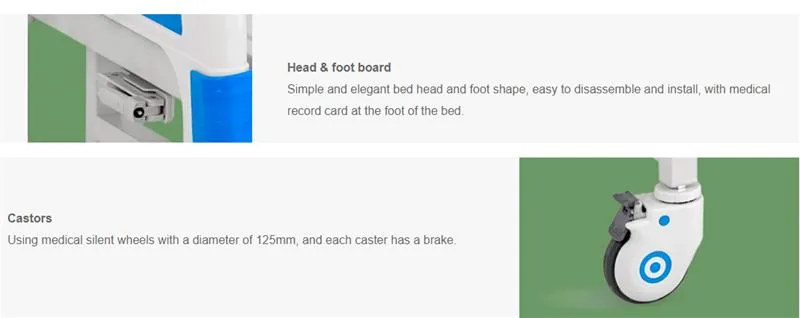 Nursing Hospital Bed Detail 1