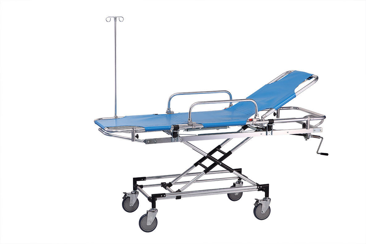 Medical Device Emergency Supplier Room Beds for Patient Transfer Trolley Car Transport Hospital