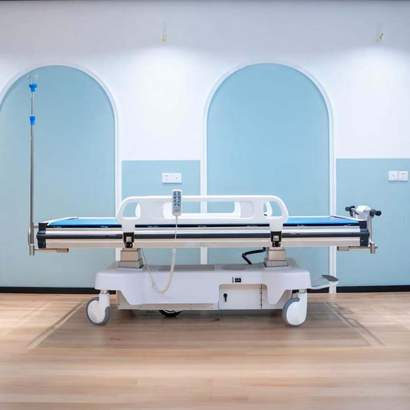 Multi-Purpose Hospital Patient Emergency Trolley Patient Transfer Stretcher Bed