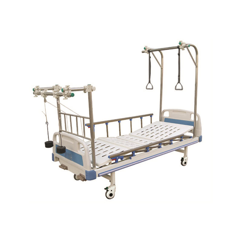 Manual Adjustable Orthopedic Traction Bed for Patient Rehabilitation