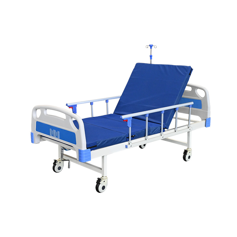 Factory Wholesale Custom Medical Beds for Home Care Buy Adjustable Multi-Function One Crank Manual Nursing Bed
