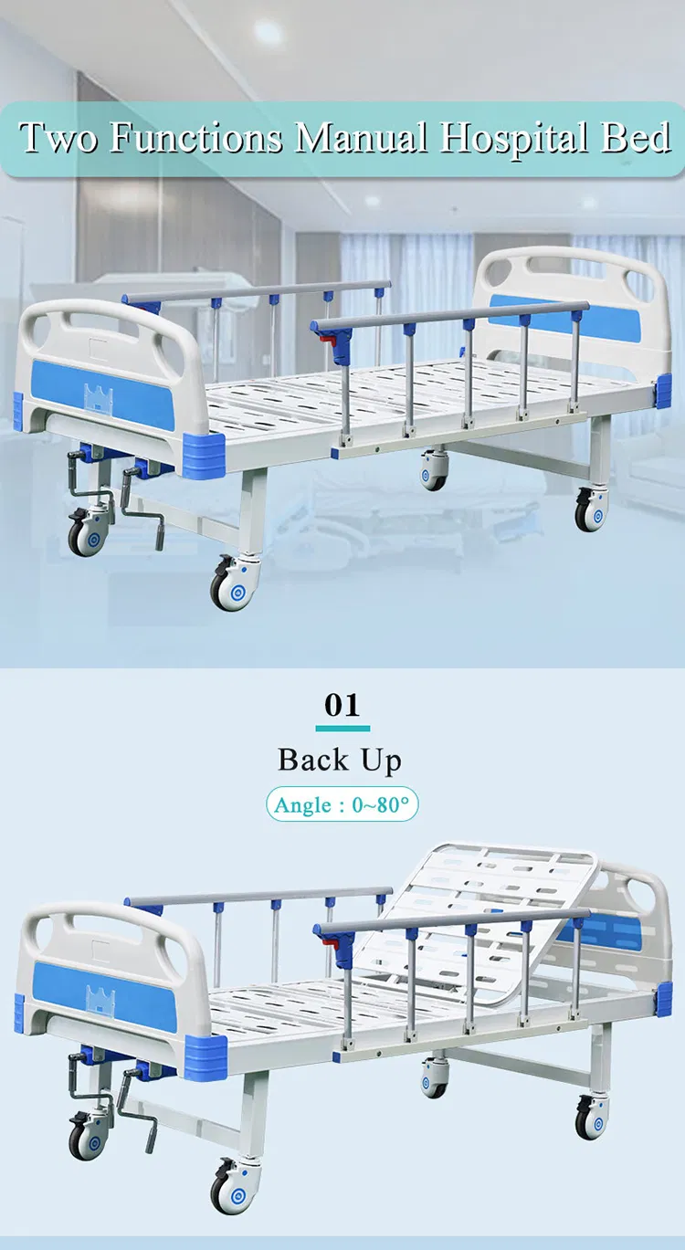 2 Crank Medical Bed Detail