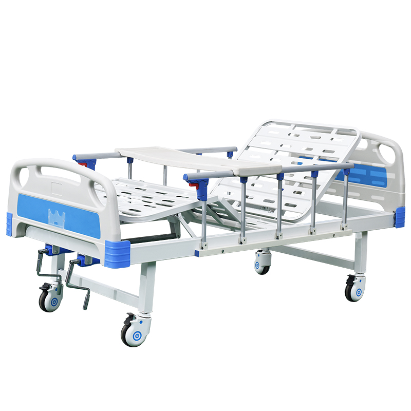 Manual 2 Function Hospital Bed 2 Crank Medical Bed