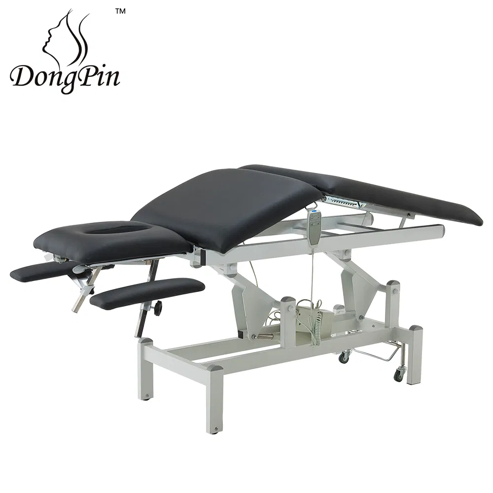 Folded Rehabilitation Equipment Therapy Lumbar Traction Bed
