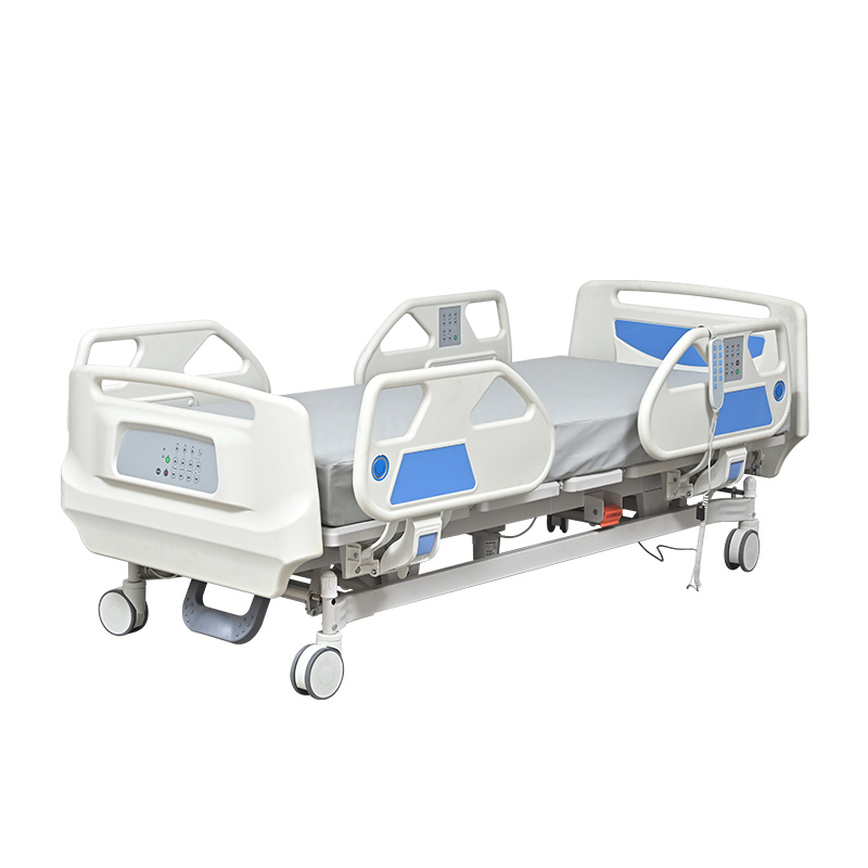 Adjustable ICU Medical Hospital Bed with Electric Motor for Critical Care Patients