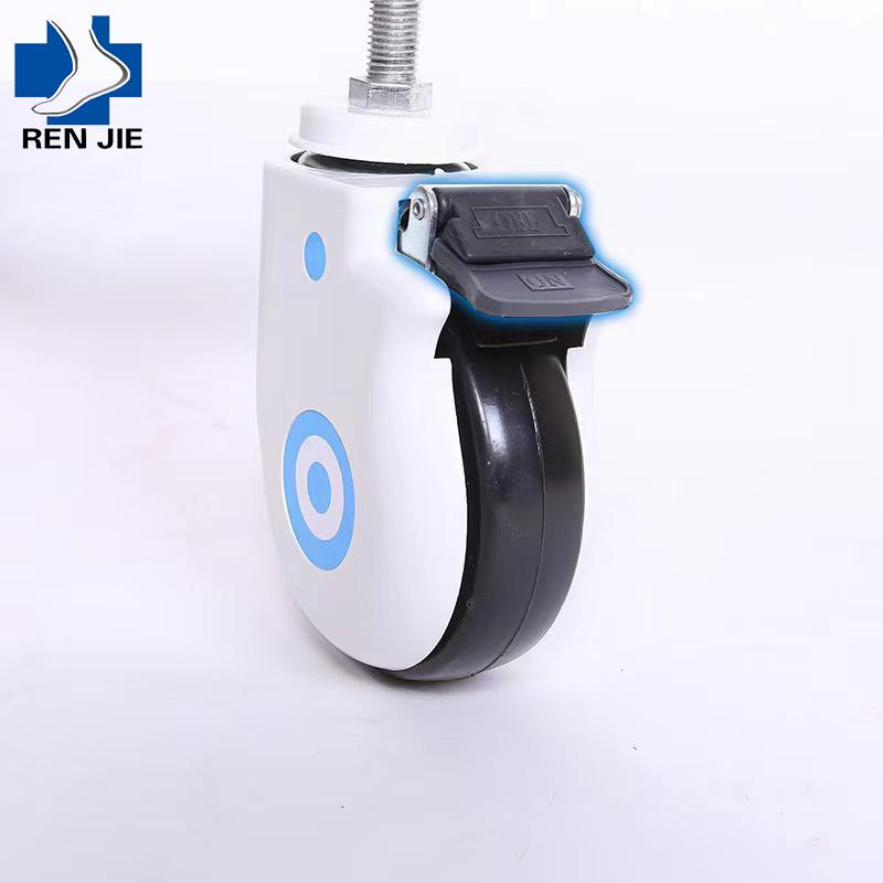 Manual Two Crank Hospital Bed Adjustable Medical Patient Bed