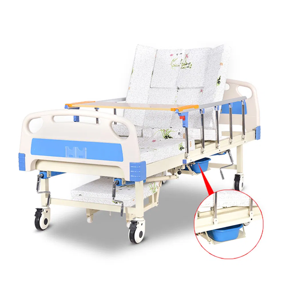 Hospital Automatic Folding Electric Adjustable Home Nursing Profiling Care Bed for Elderly Patients Physical Therapy