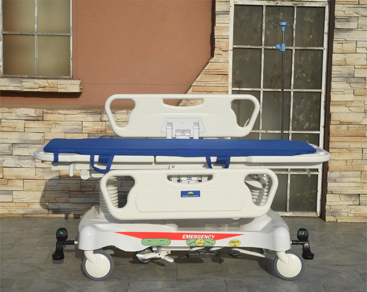 Medical Equipment Factory Wholesale Medical Emergency Transport Stretcher Transfer Trolley Hospital Bed