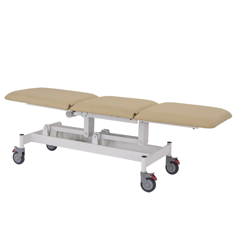 3 Section Clinic Treatment Bed Rehabilitation Mobile Physiotherapy Chiropractic Table Price Hospital Massage Therapy Bed
