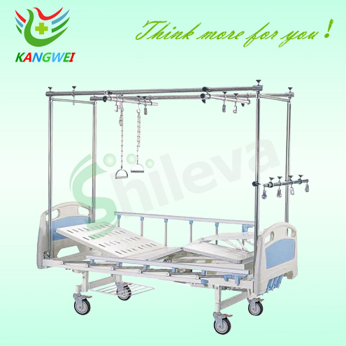 ABS Three-Crank Orthopedic Manual Bed Orthepedics Traction Bed