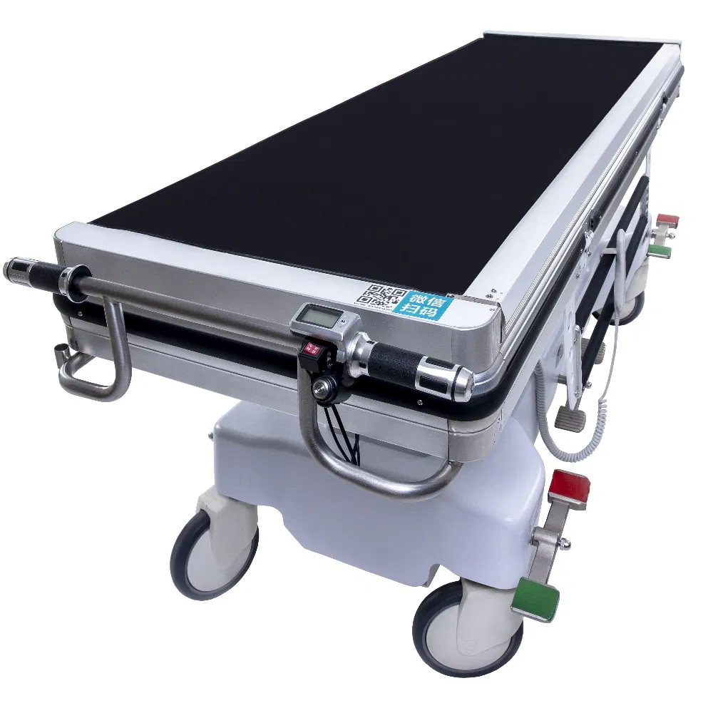 Smart Electric Transfer Trolley Hospital Mobile Bed Medical Patient Transport Nursing Bed