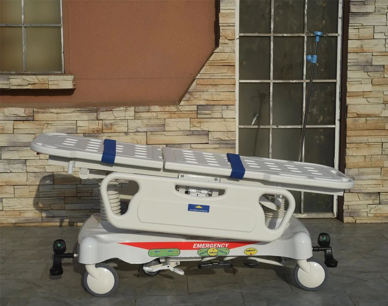 Medical Equipment Factory Wholesale Medical Emergency Transport Stretcher Transfer Trolley Hospital Bed