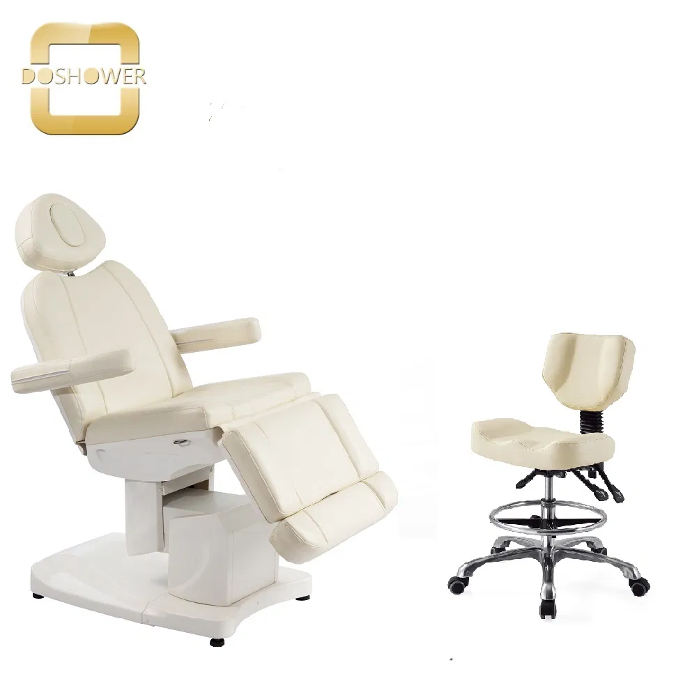 Luxury Adjustable Remote Control Massage Bed with Chairs Wholesale for SPA Skin Care Nail Facial Salon Furniture Manufacturer