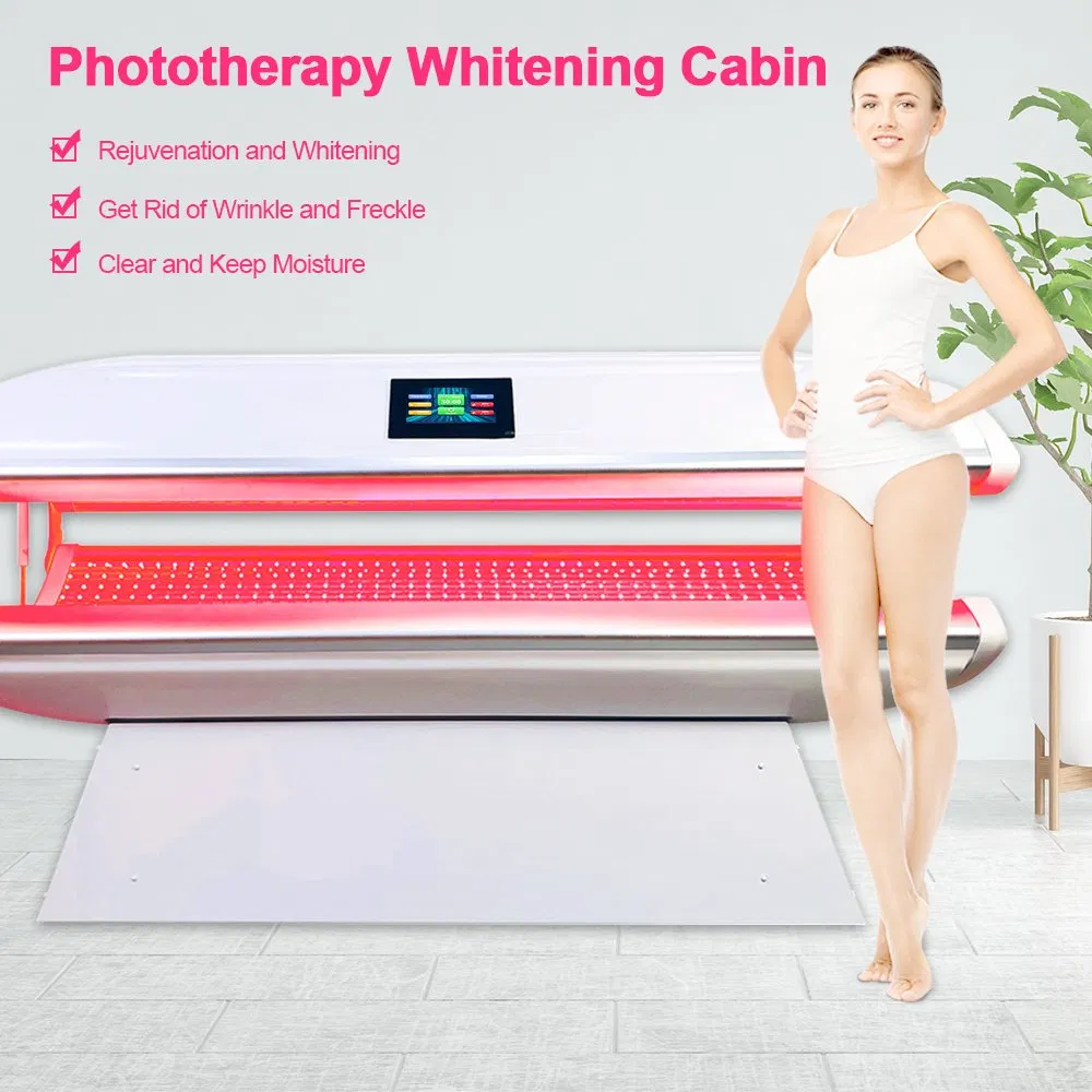 Electric Physiotherapy Equipment Rehabilitation Pbm Infrared Red LED Light Therapy Bed