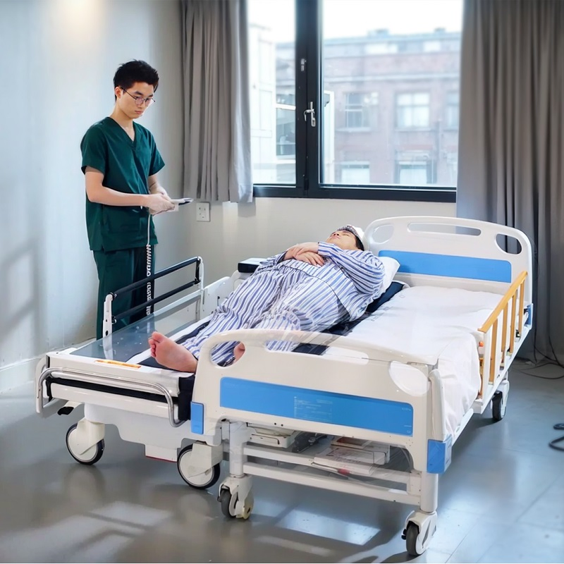 Medical Device Patient Transfer Trolley Electric Emergency Transport Bed