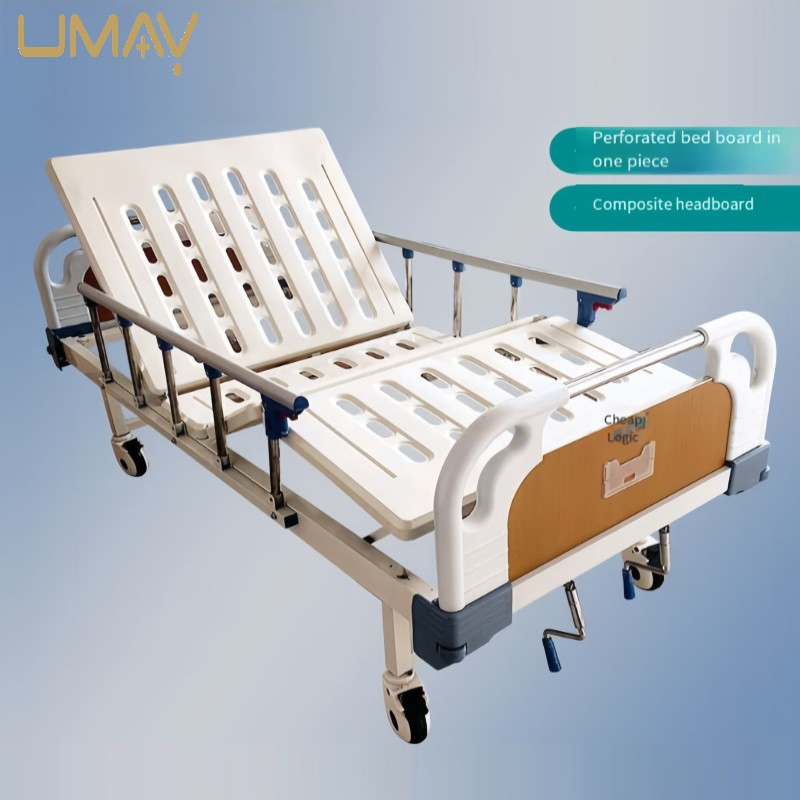 Durable Steel Patient Bed for Long-Term Care and Recovery Needs