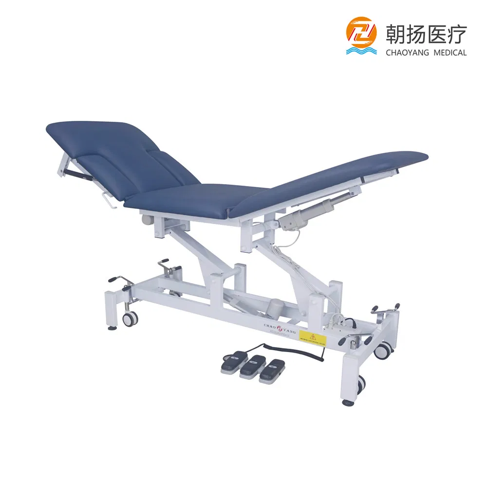 Rehabilitation Ultrasound Physiotherapy Electric Stretcher Bed for Patients Examination Couch Physical Therapy Bed