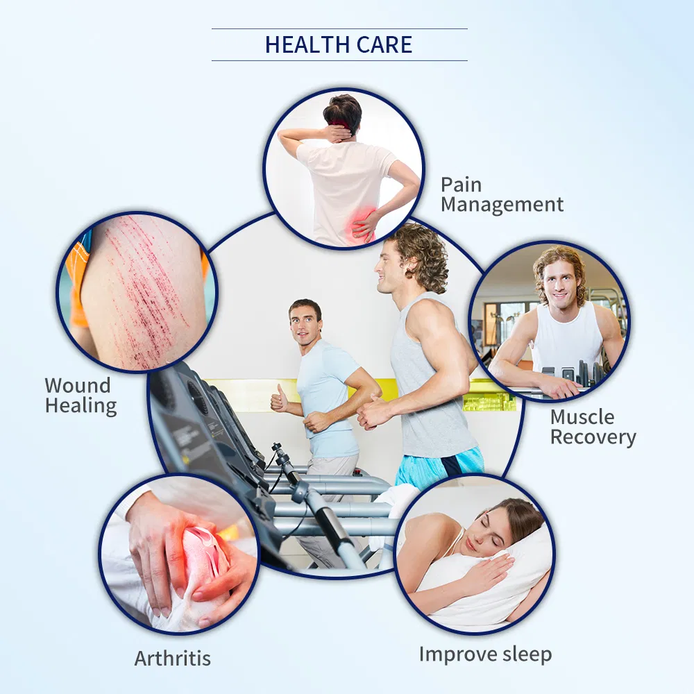 Electric Physiotherapy Equipment Rehabilitation Pbm Infrared Red LED Light Therapy Bed