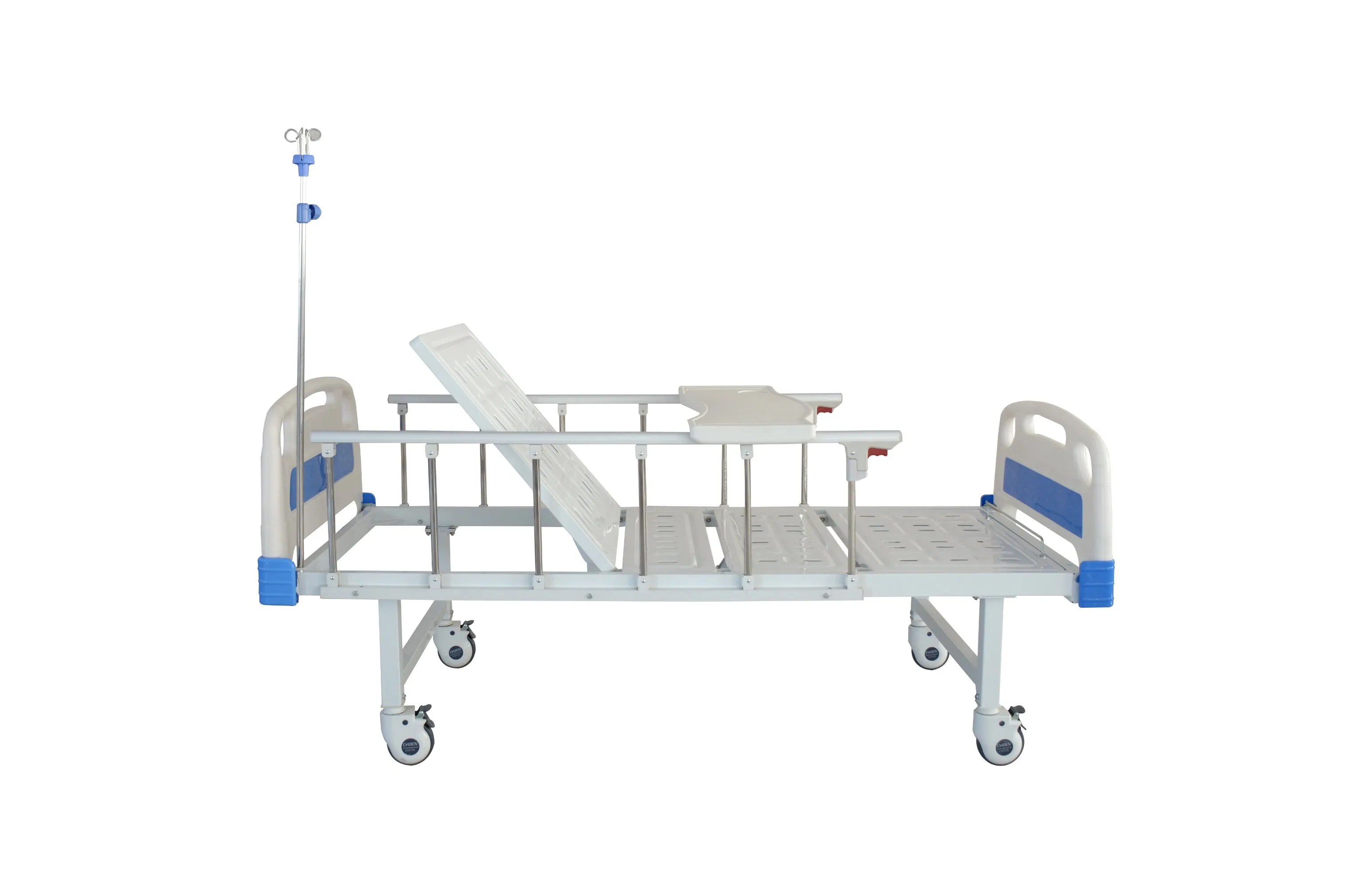 Factory Manual 2 Crank 2 Function Nursing Bed Elderly Care Hospital Bed