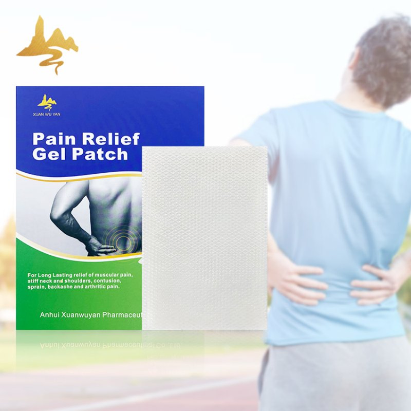 Rehabilitation Therapy Menthol Extract Body Pain Relieving Gel Cooling Patch
