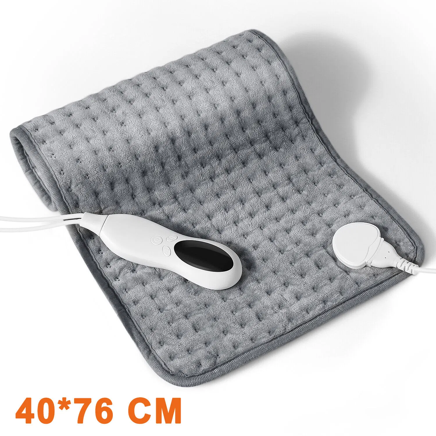 Electric Heating Pad for Neck Back Pain Relief Shoulder Heating Shawl Wrap Heat Therapy Winter Thermal Blanket - EU Plug