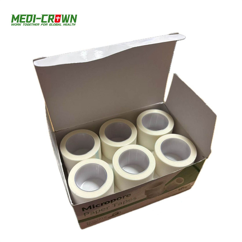 100% Cotton Adhesive Zinc Oxide Plaster Tape Medical Bandage Tape