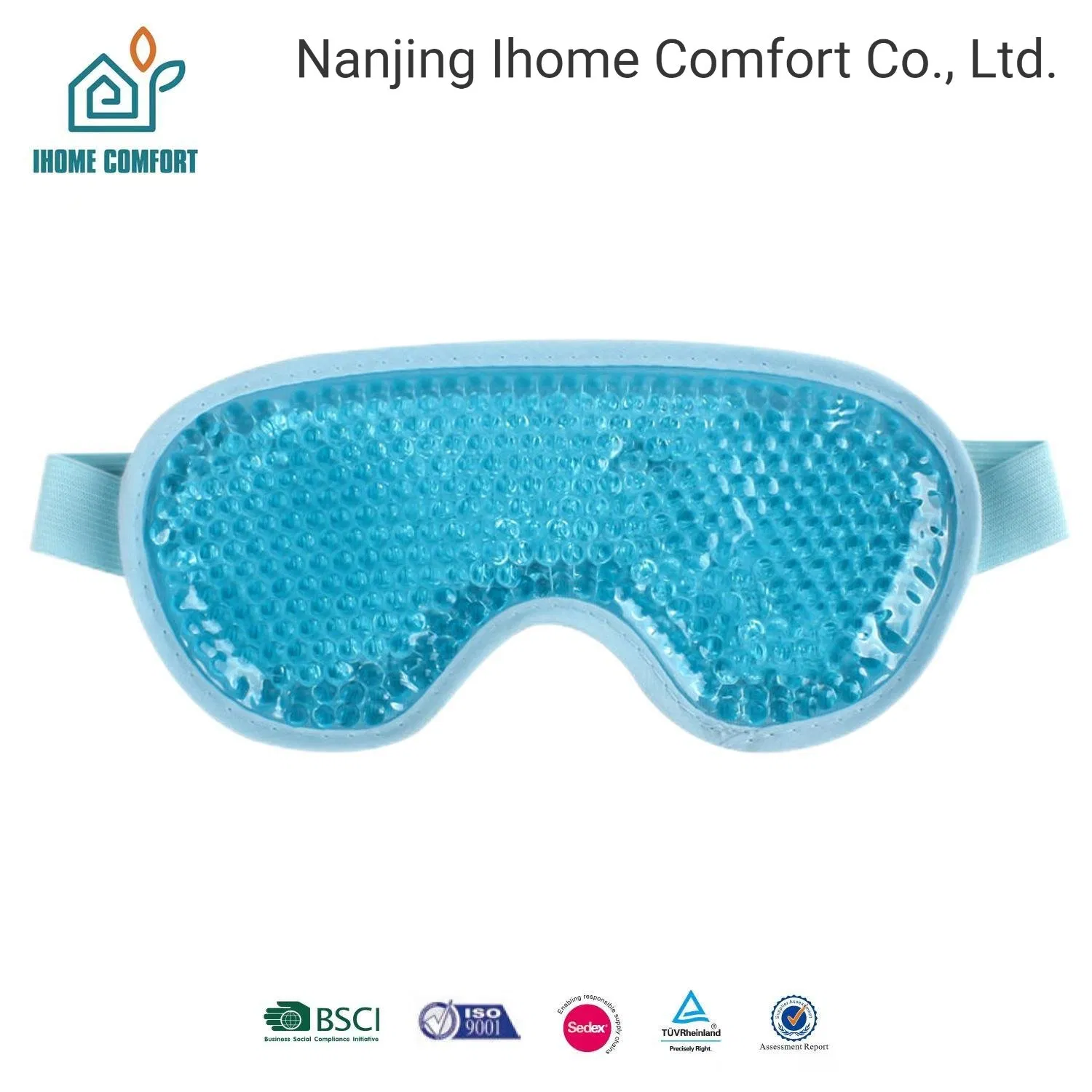 Wholesale Anti-Wrinkle Cooling Gel Bead Eye Mask Multi-Patterns