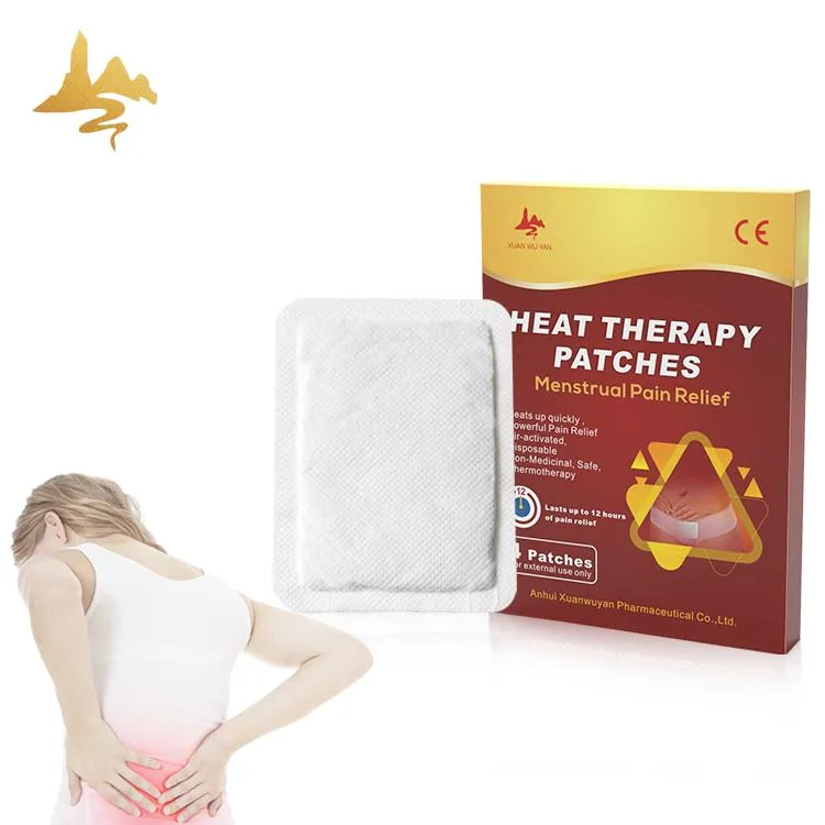 Physical Effect Air-Activated Heat Therapy Menstrual Cramp Pain Relieving Patch