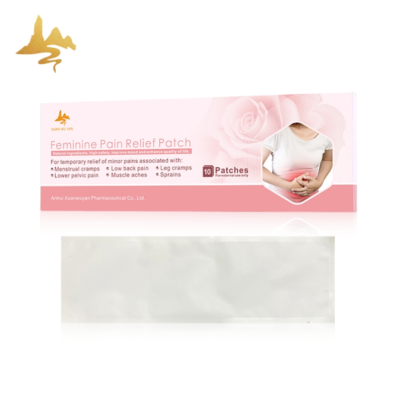 Factory Customization Elastic Fabric Menstrual Cramp Feminine Pain Relief Patch