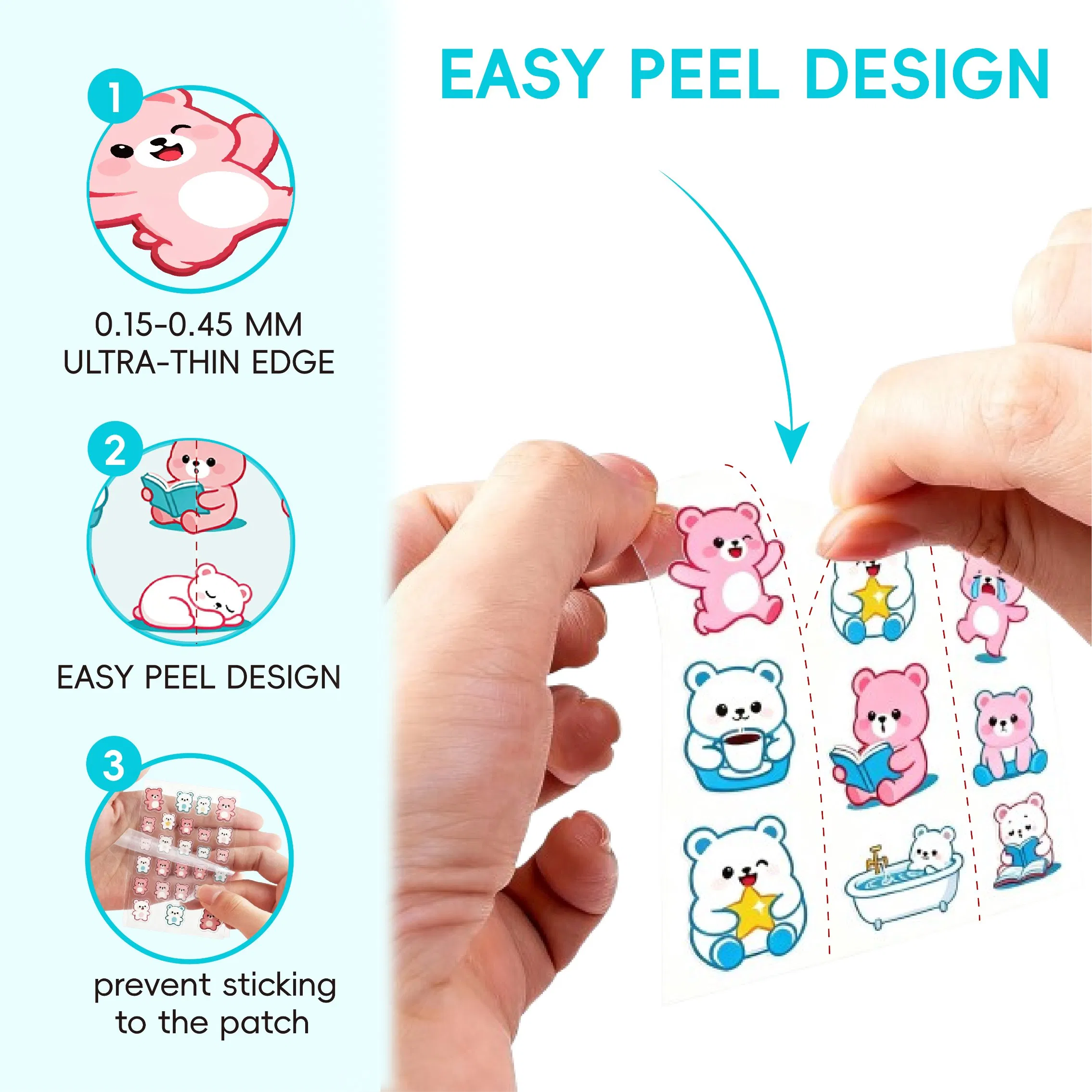 Dotdot Private Label Skin-Friendly Pimple Patch Hydrocolloid Acne Pimple Halloween Theme