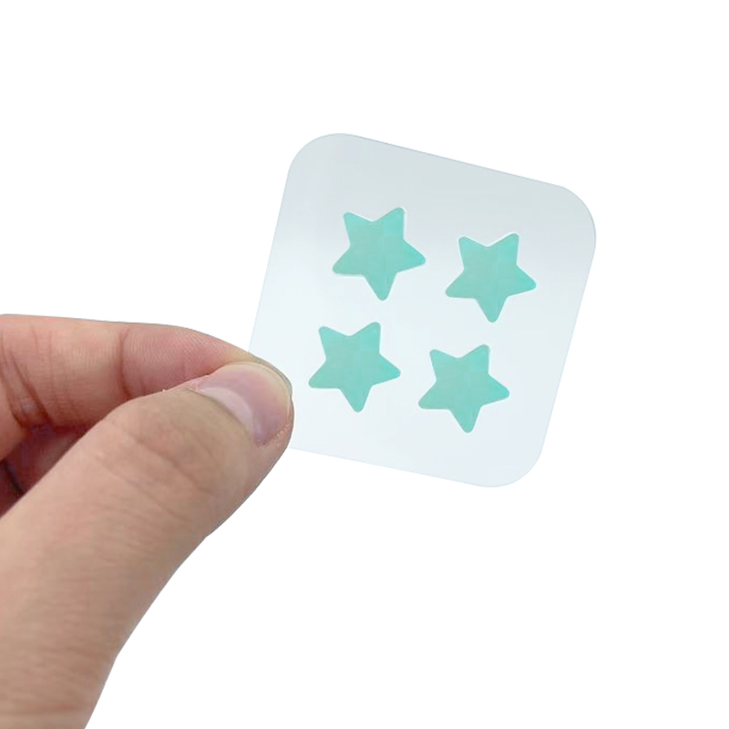 OEM Laser Hydrocolloid Acne Patches Holographic Pimple Patch Colored Pimple Patches