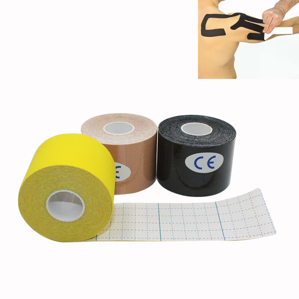 Kinesiology Medical Muscle Bandage Cotton Self Adhesive Outdoor Athletic Tape