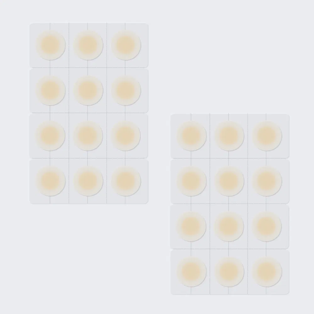 Ultra Thin Bordered Hydrocolloid Acne Patch Pimple Blemished Spots Care Self-Adhesive Cover 15dots/Sheet Skin Care Pimple Absorb Sticker