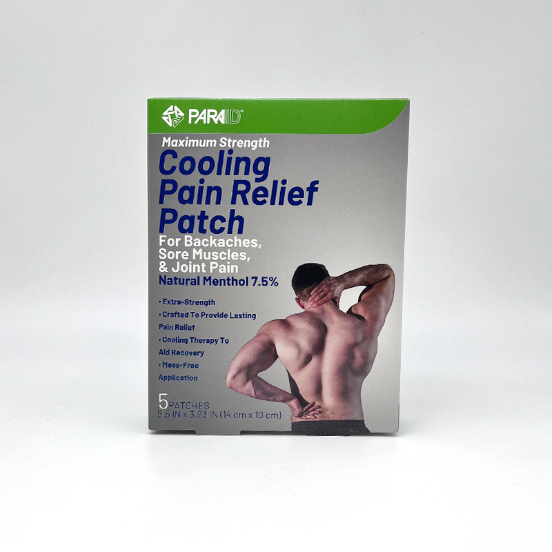 China Manufacturer Body Pain Relieving Menthol Cooling Gel Patch for Leg