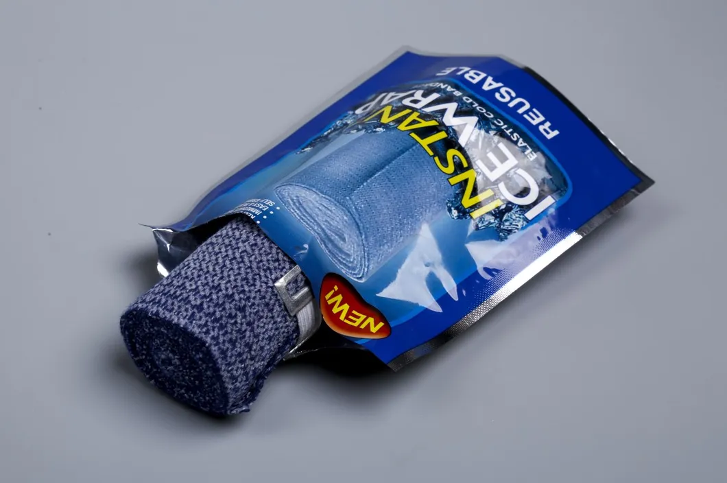 Ice Bandage Application