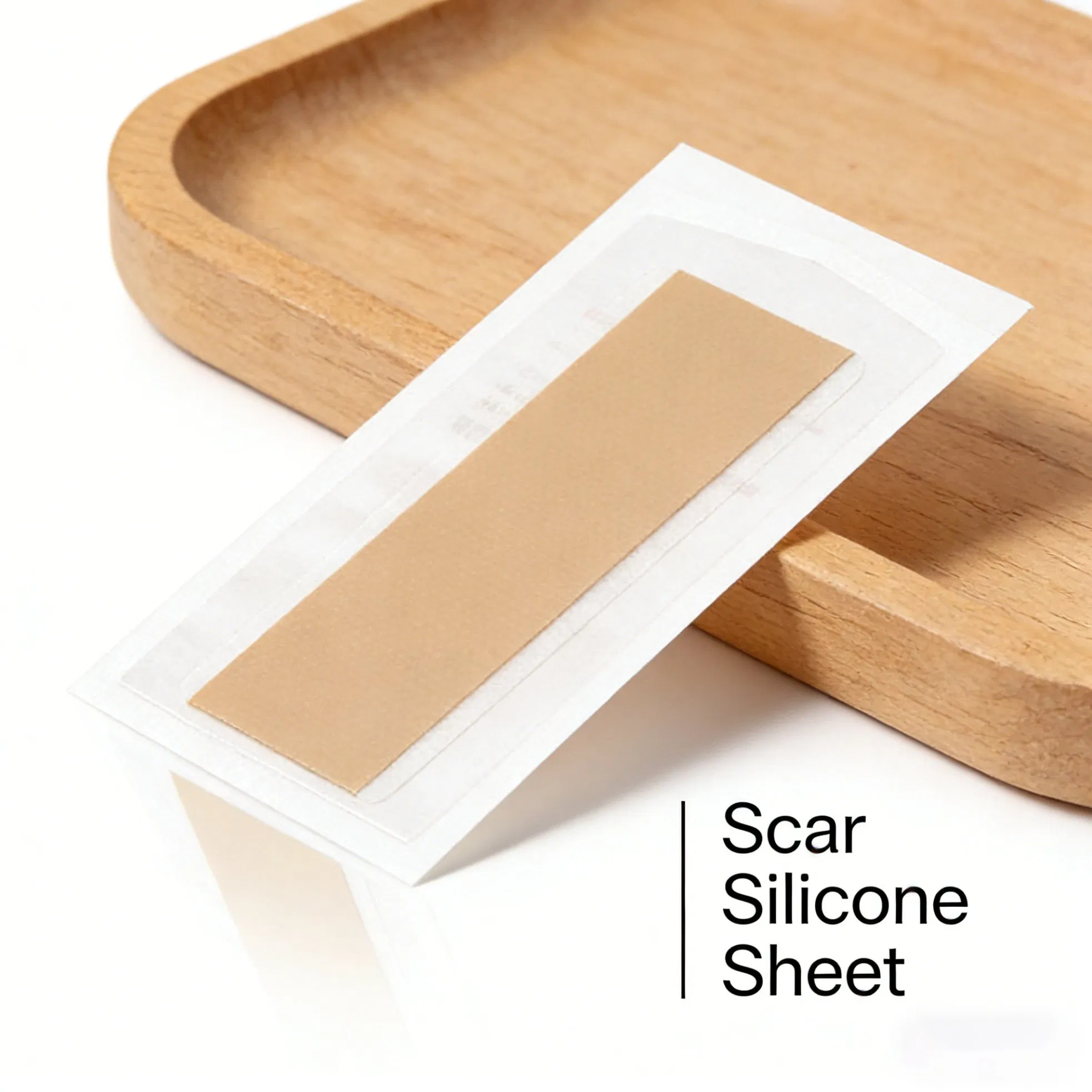 Odorless Scar Sheet Safe Silicone Scar Sheet &amp; Non-Toxic Silicone Gel Scar Sheet for Long-Term Use