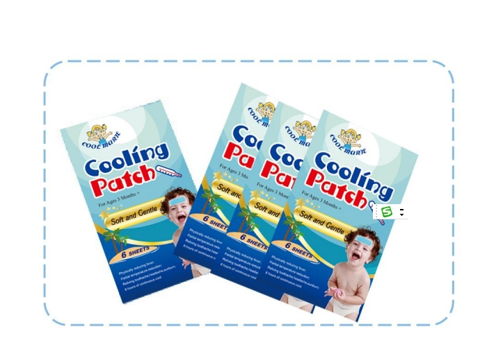 Factory Wholesale Custom Cool Pad Fever Patch Cooling Gel Patch for Kids