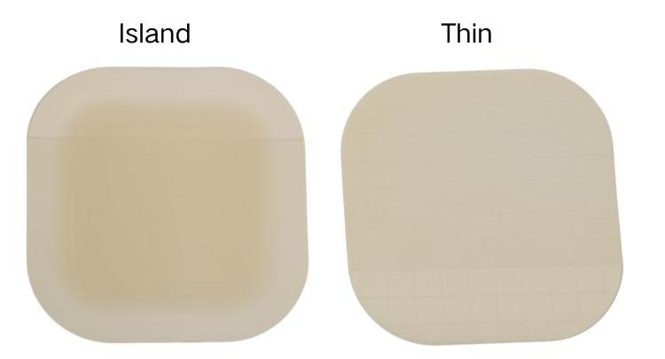 Surgical Hydrocolloid Dressing for Covering and Protecting Non-Chronic Wounds