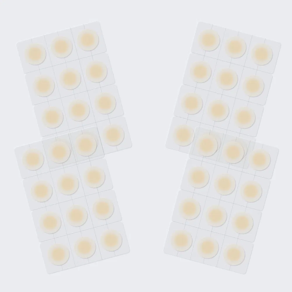 Ultra Thin Bordered Hydrocolloid Acne Patch Pimple Blemished Spots Care Self-Adhesive Cover 15dots/Sheet Skin Care Pimple Absorb Sticker