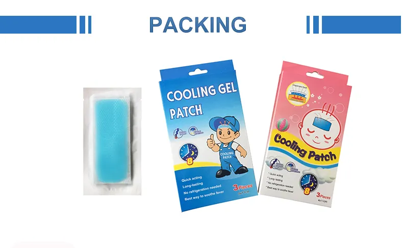 Cooling Gel Patch 4