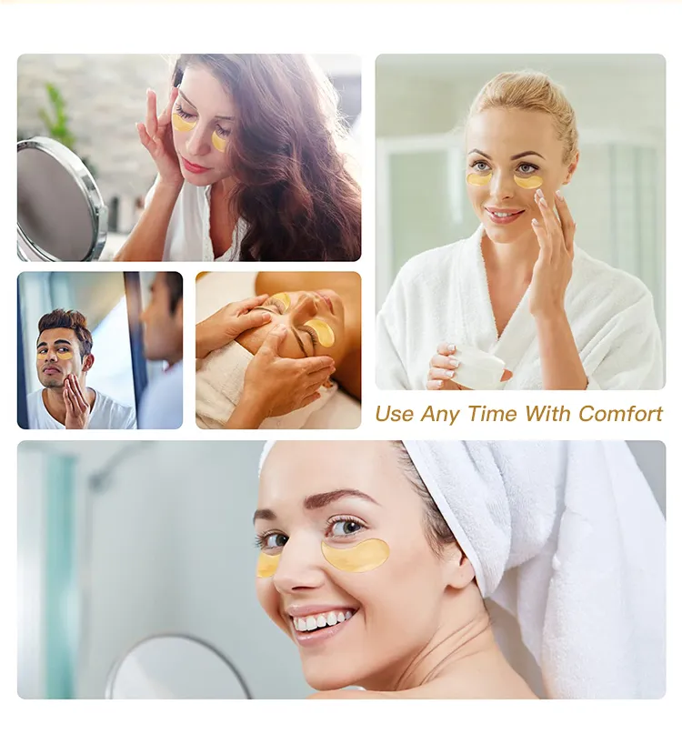 24K Golden Eye Mask Detail 8