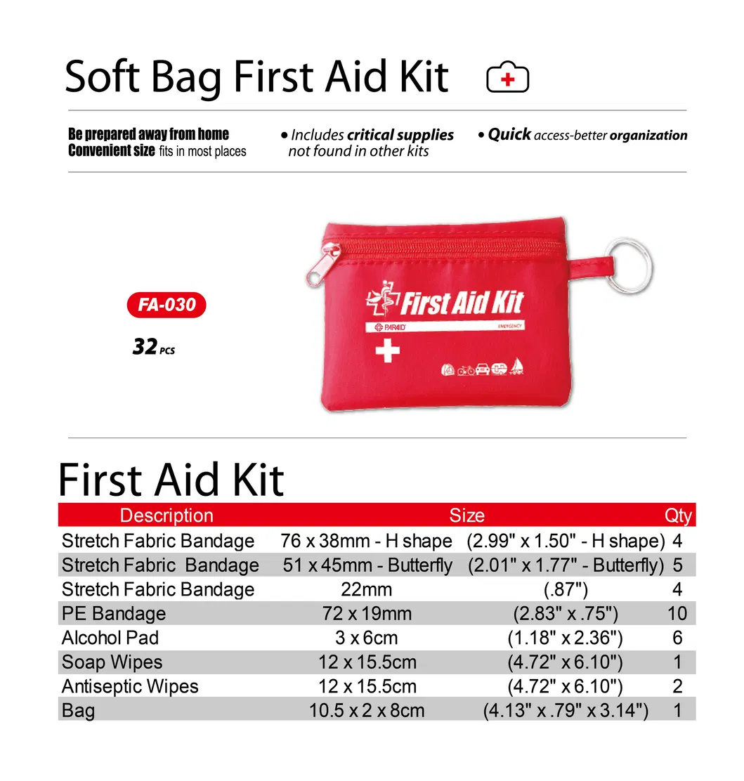 Medical Emergency Rescue Soft Bag First Aid Kit