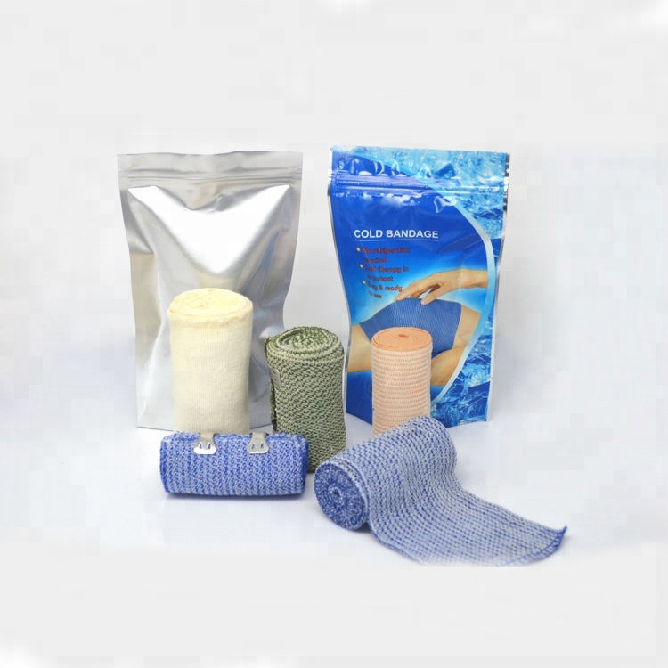 Wholesale Elastic Cohesive Bandage Cold Ice Wraps Bandage for Sports First Aid &amp; Physio Supplies