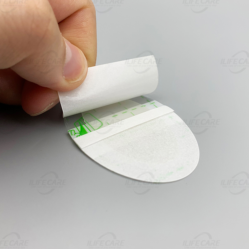 Waterproof Hydrocolloid Island Blister Plaster 37*55mm Foot Care