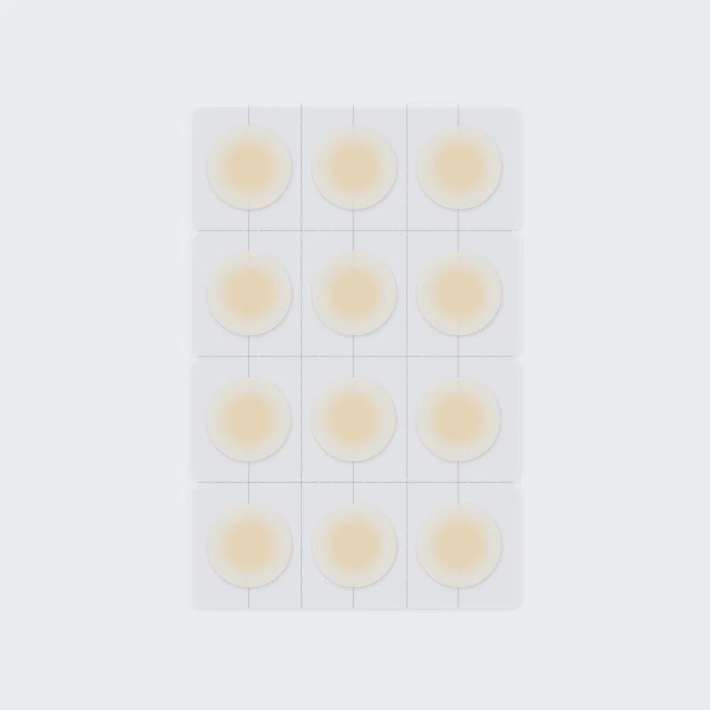 Ultra Thin Bordered Hydrocolloid Acne Patch Pimple Blemished Spots Care Self-Adhesive Cover 15dots/Sheet Skin Care Pimple Absorb Sticker